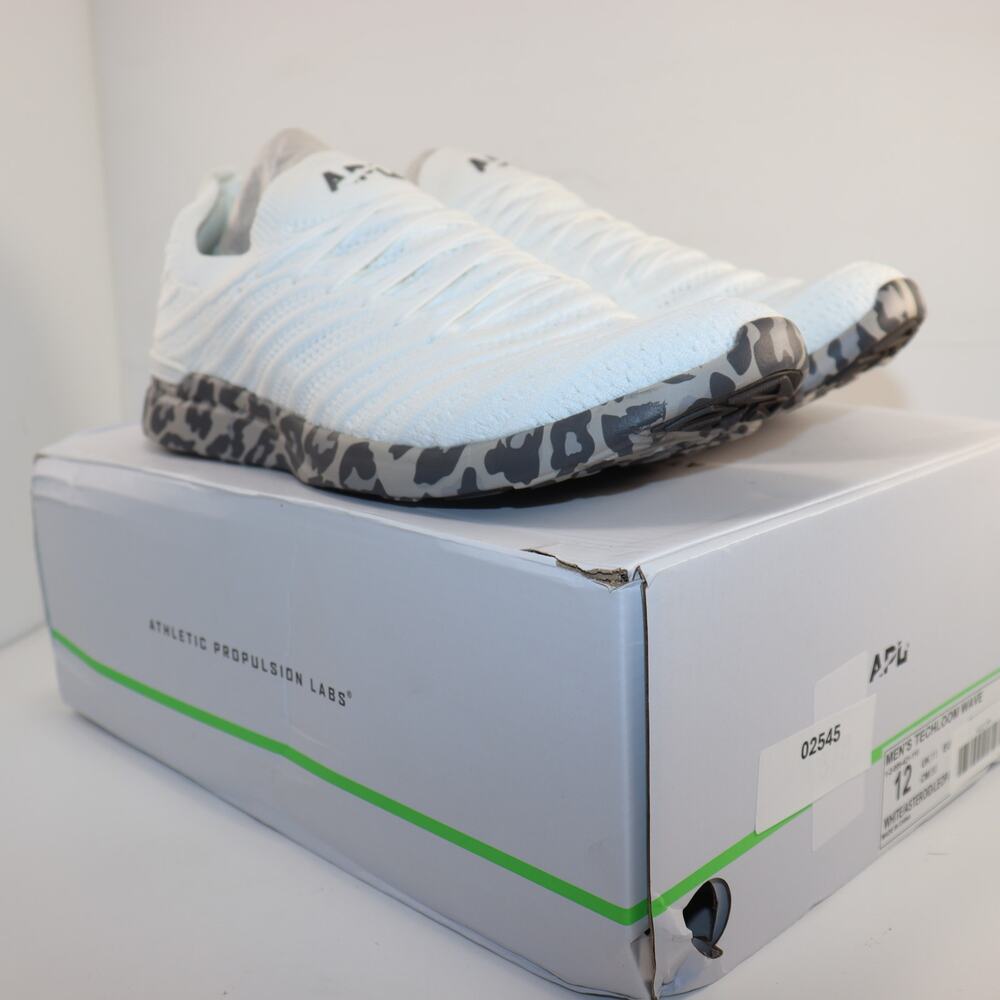 APL TechLoom Wave White Leopard Sole Men’s Size 12 w/ Box